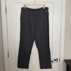 Polo Ralph Lauren Underwear Sleepwear Bottom Pants Mens Sz L Gray 100% Cotton